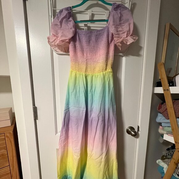 Olivia Rubin  Isolde Pastel Ombré Dress - Picture 2 of 6